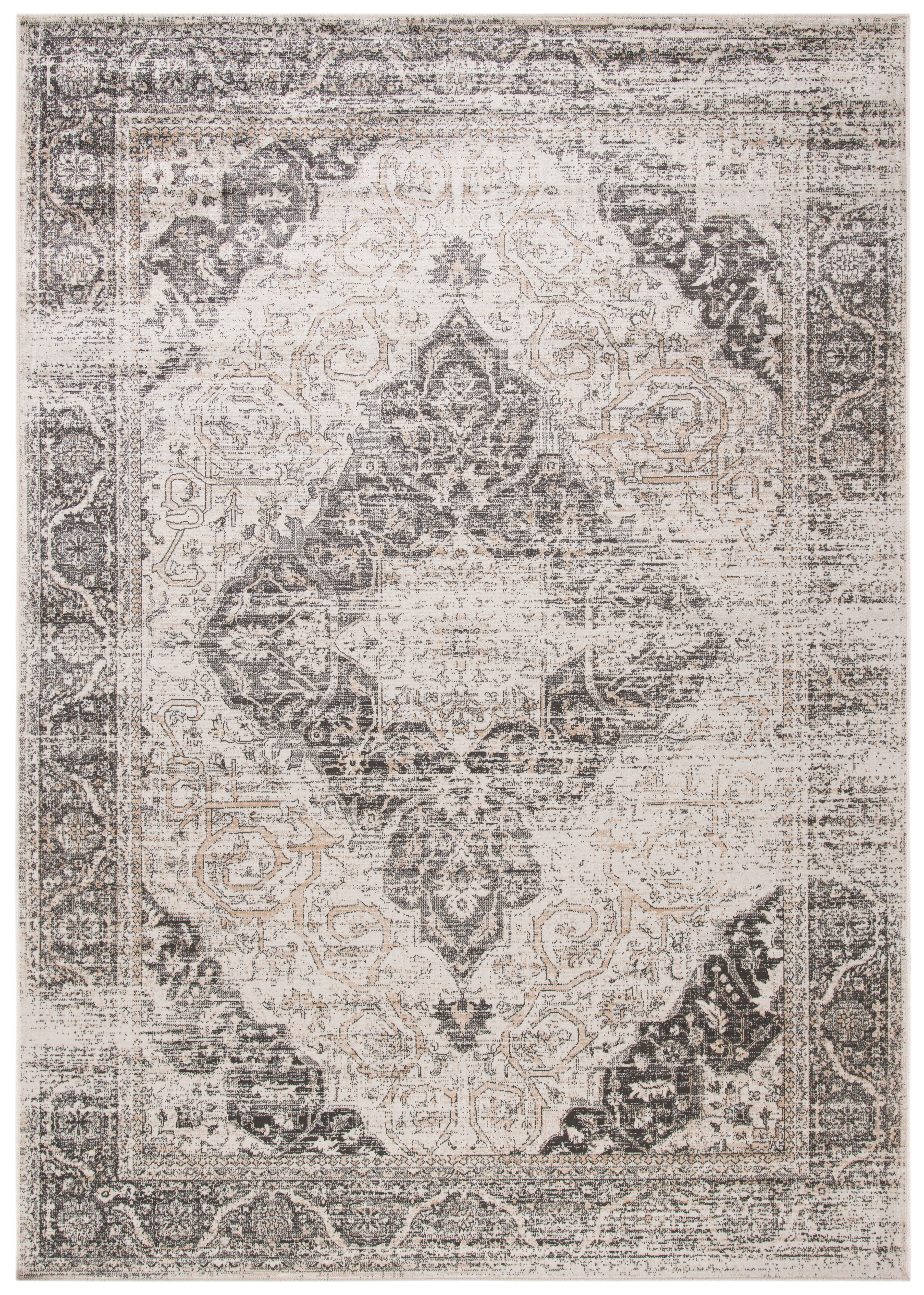 Safavieh Power Loomed Atlas Collection Ivory / Beige Area Rugs – ATL939A