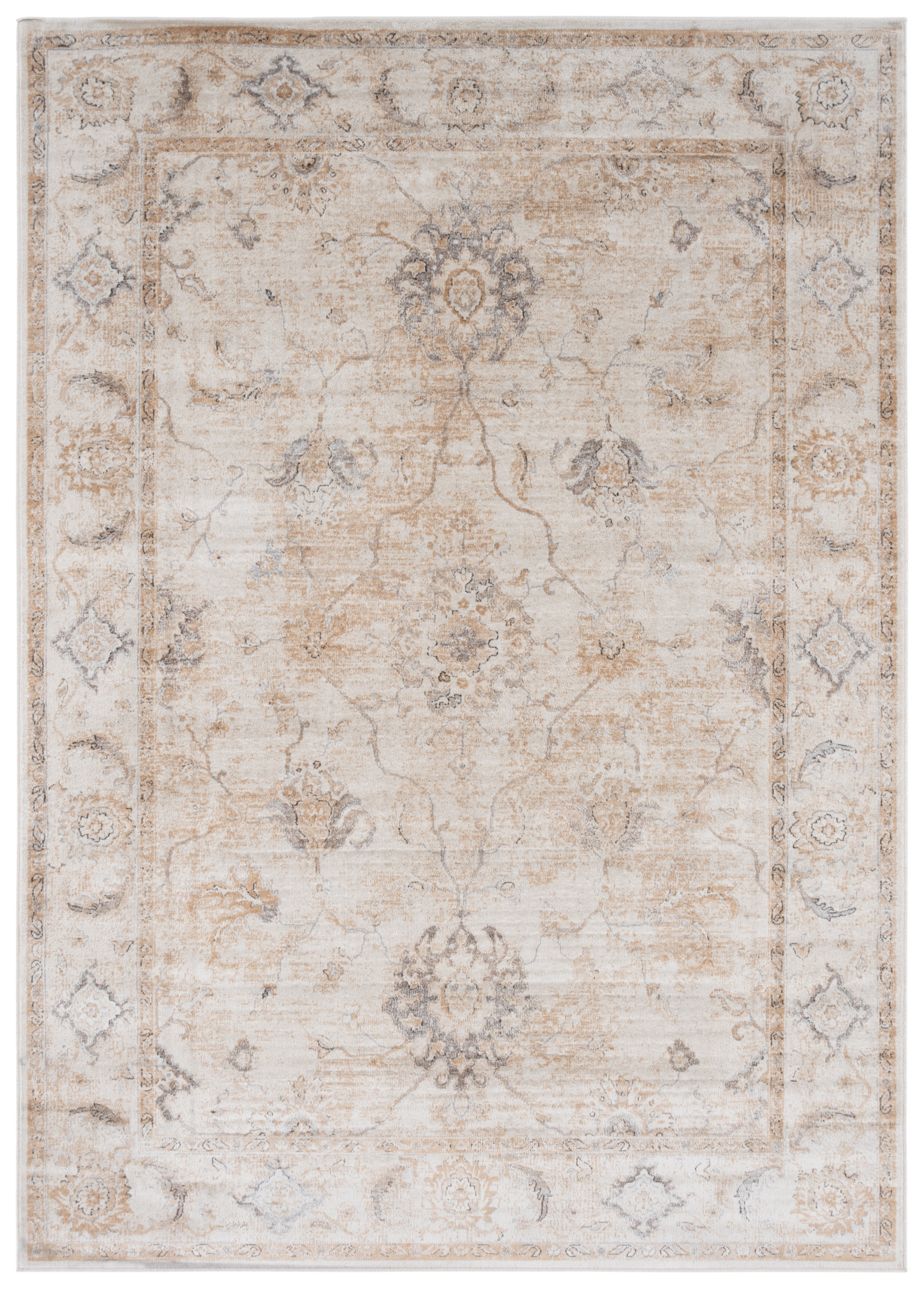 Safavieh Power Loomed Atlas Collection Ivory / Beige Area Rugs – ATL987A