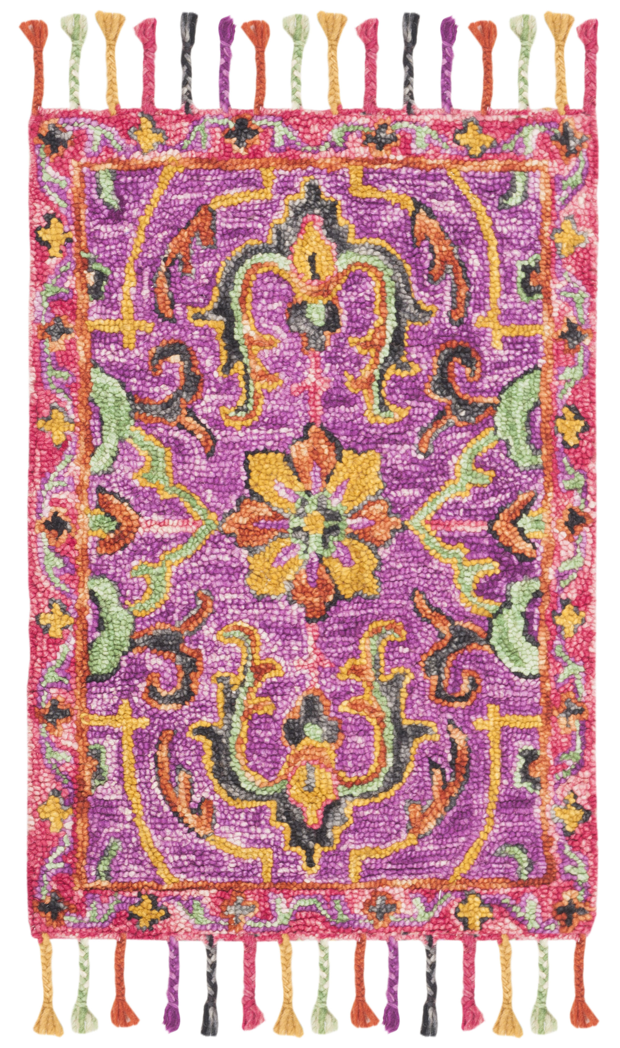 Safavieh Blossom PURPLE / MULTI Area Rug BLM451A