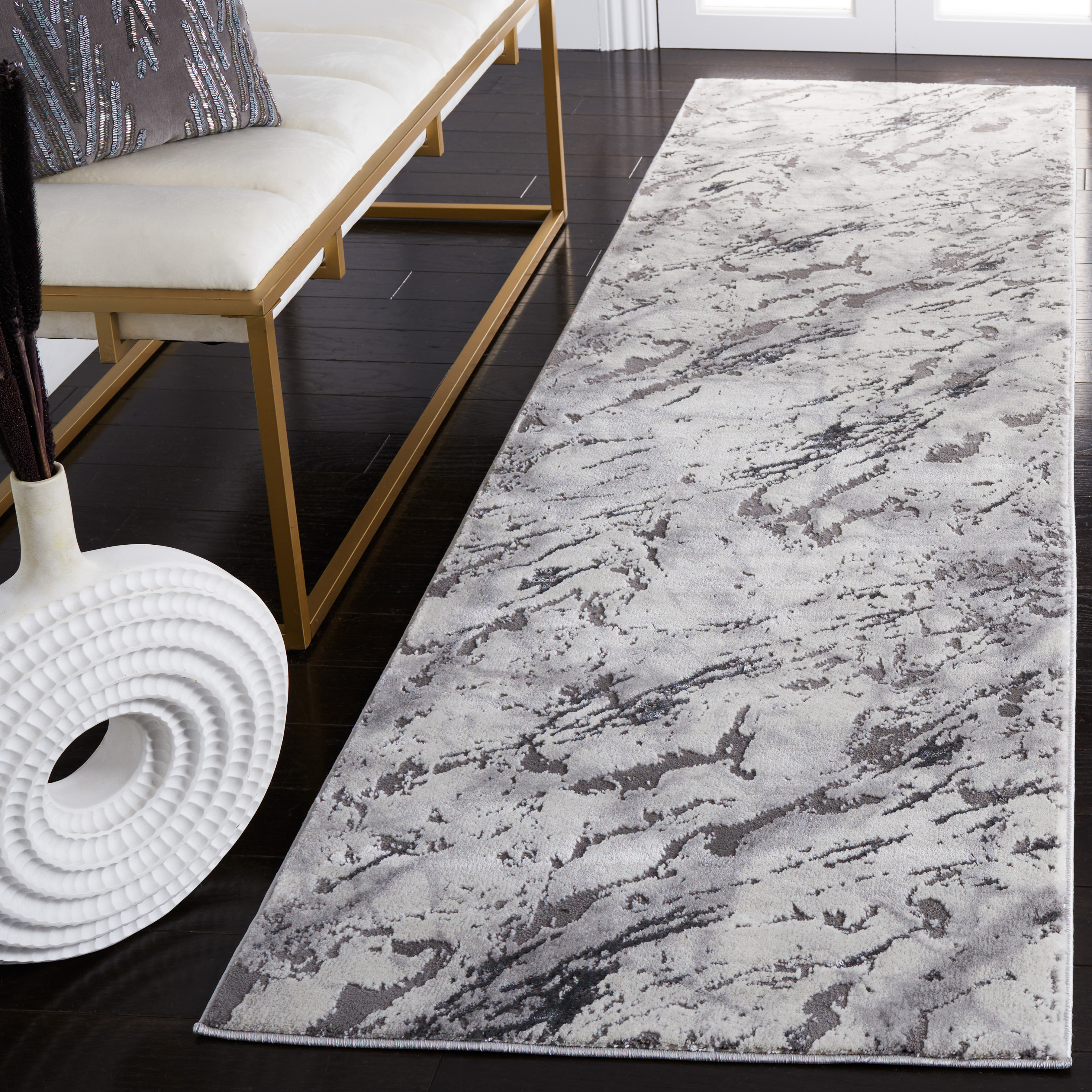 Safavieh Power Loomed Craft Collection Grey Area Rugs – CFT866H