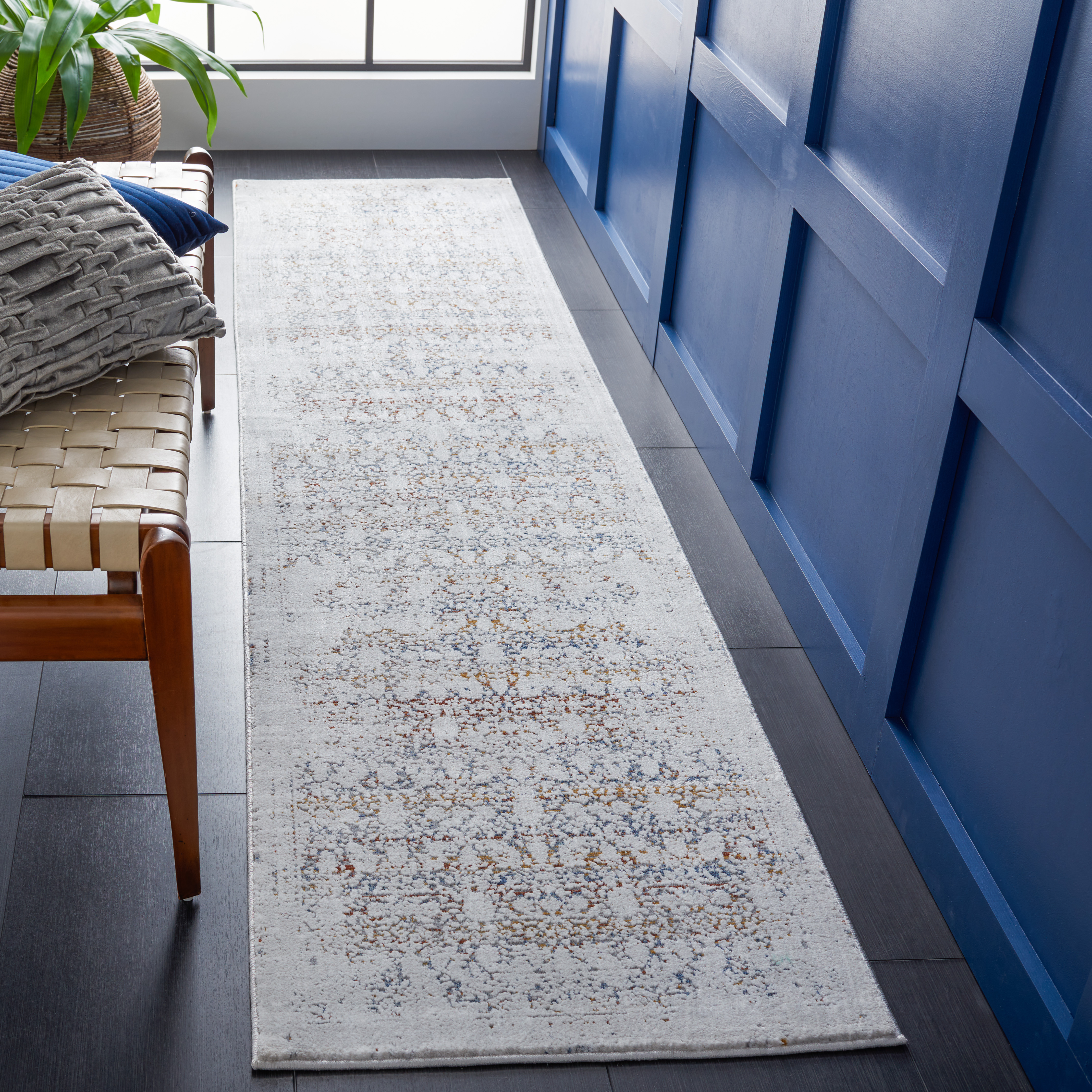Safavieh Power Loomed Craft Collection Grey / Gold Area Rugs – CFT939F