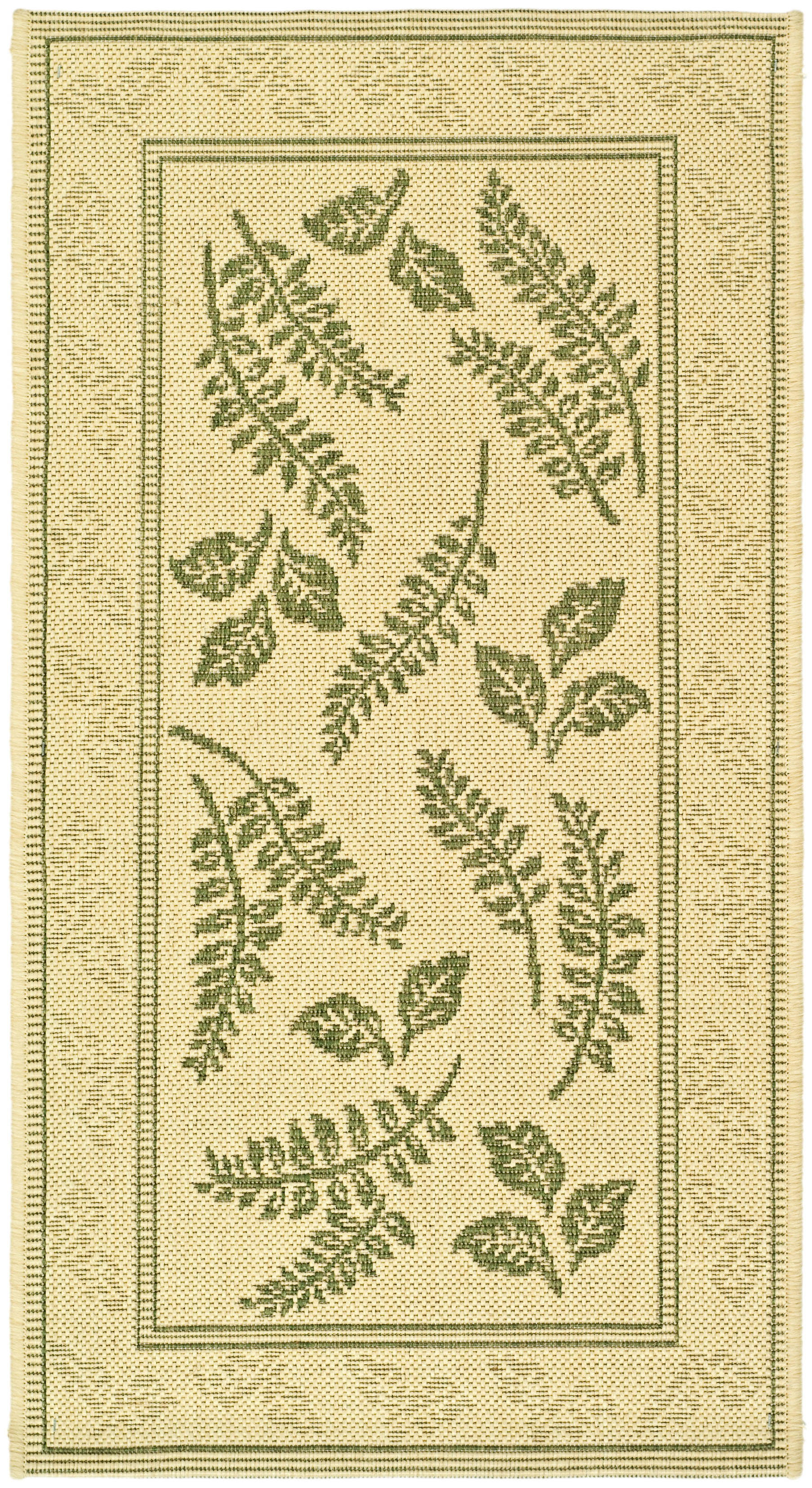 Green Area Rugs Outdoor Natural CY0772-1E01 Safavieh Indoor 