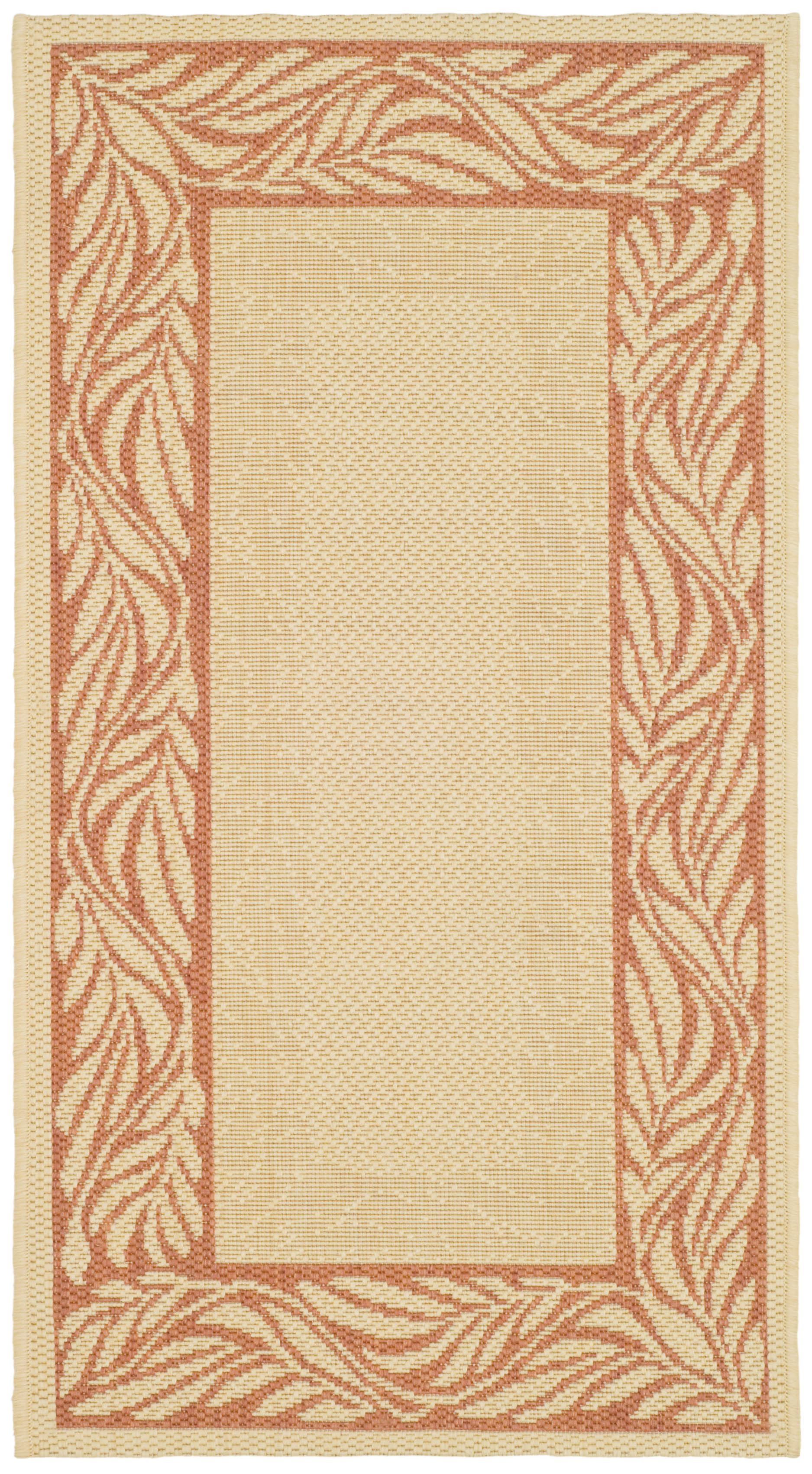Safavieh Indoor / Outdoor Natural / Terracotta Area Rugs – CY1551-3201