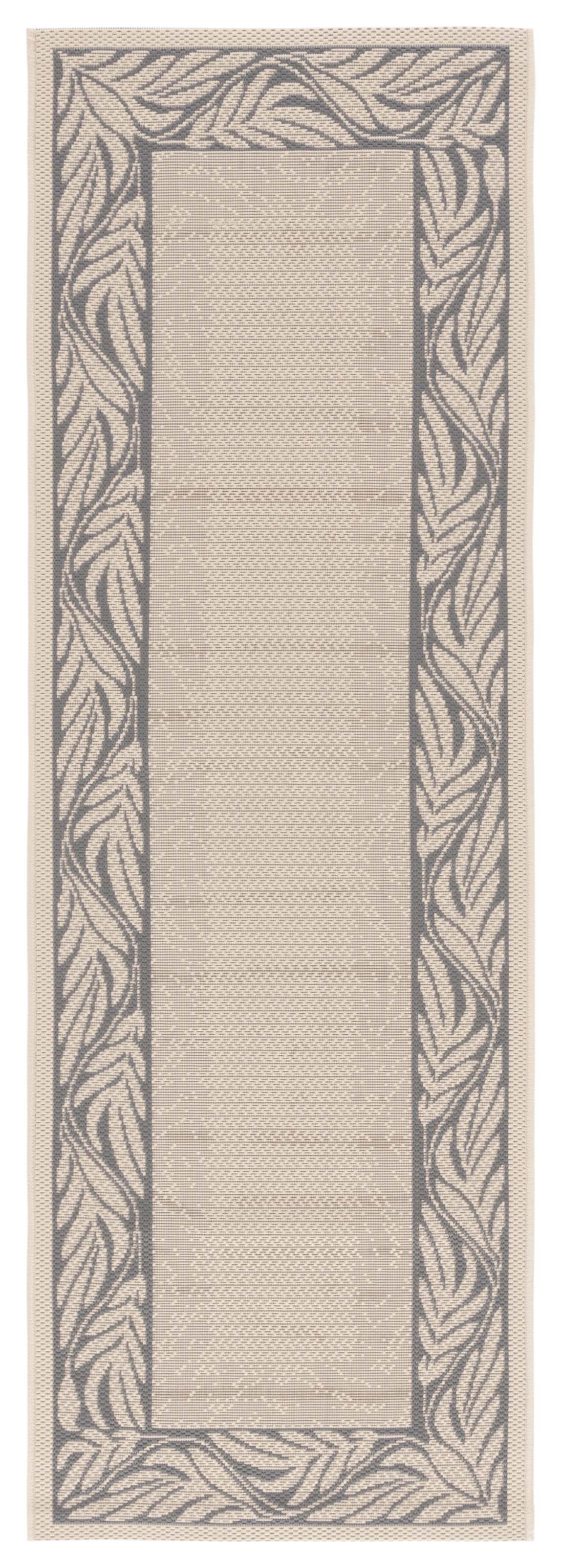 Safavieh Indoor / Outdoor Sand / Grey Area Rugs - CY1551-3301 - Picture 3 of 10