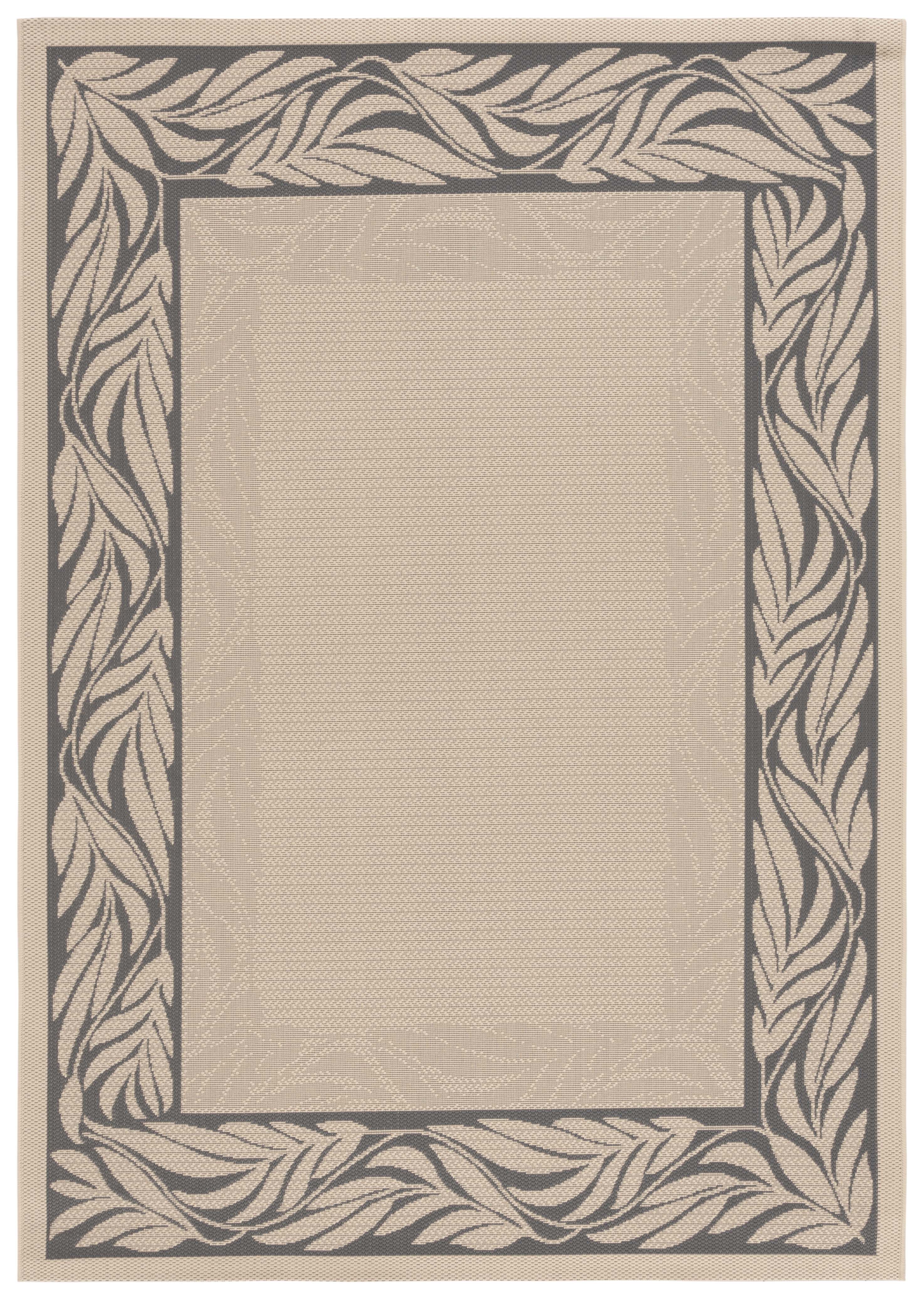 Safavieh Indoor / Outdoor Sand / Grey Area Rugs - CY1551-3301 - Picture 5 of 10