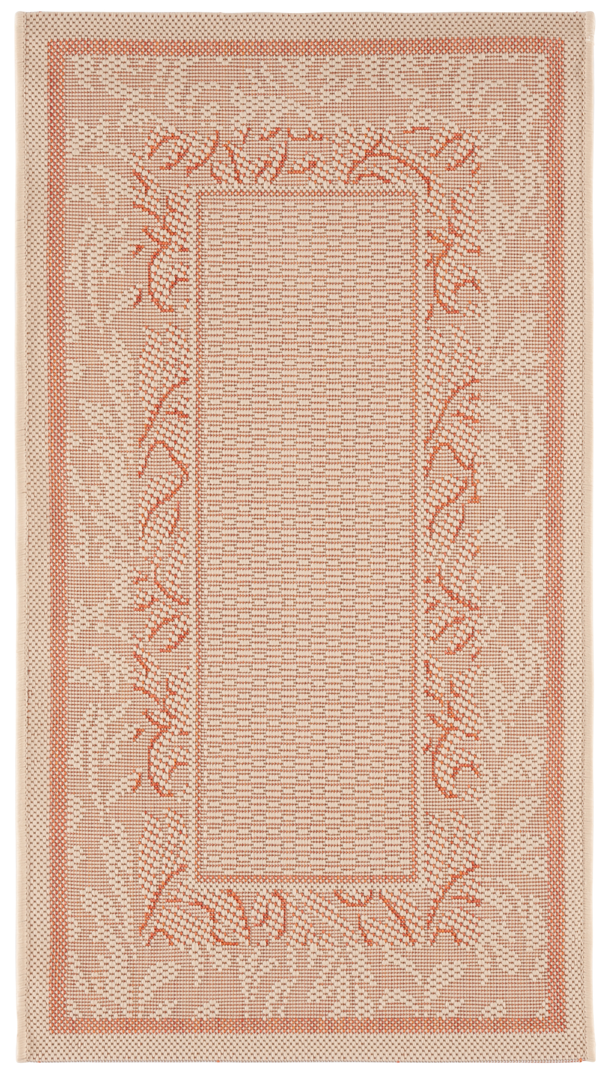 Safavieh Indoor / Outdoor Natural / Terracotta Area Rugs – CY1704-3201