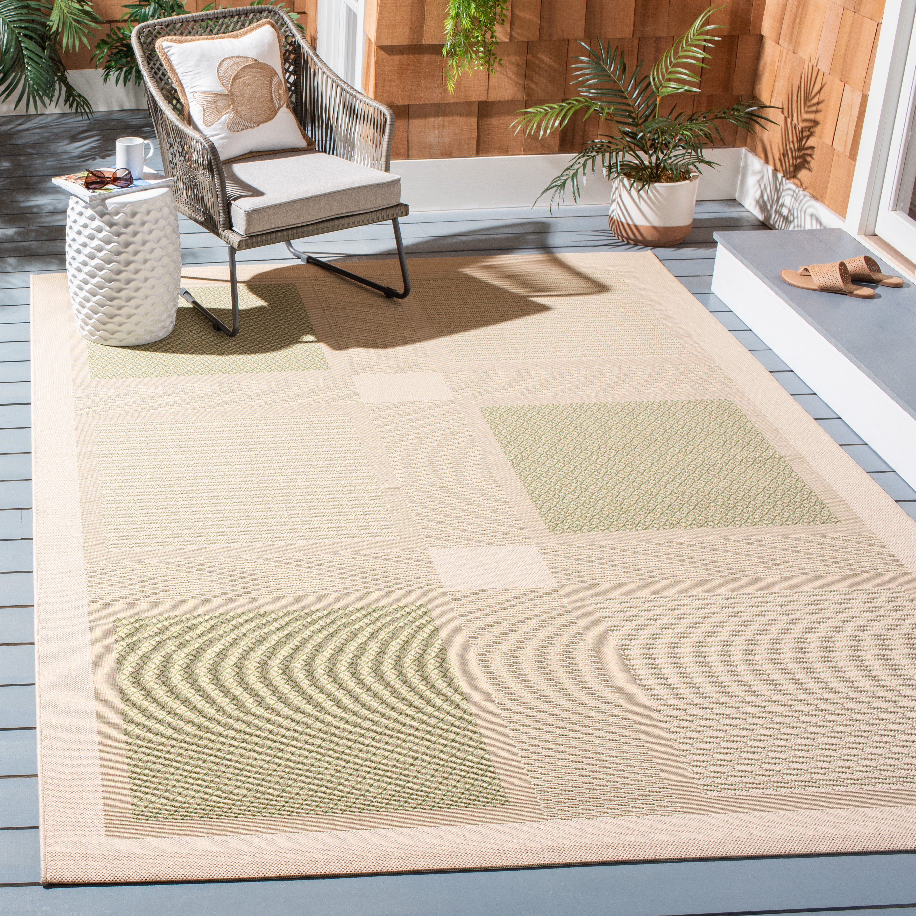 CY1928-1E01 Safavieh Indoor Olive Area Rugs Outdoor Natural 