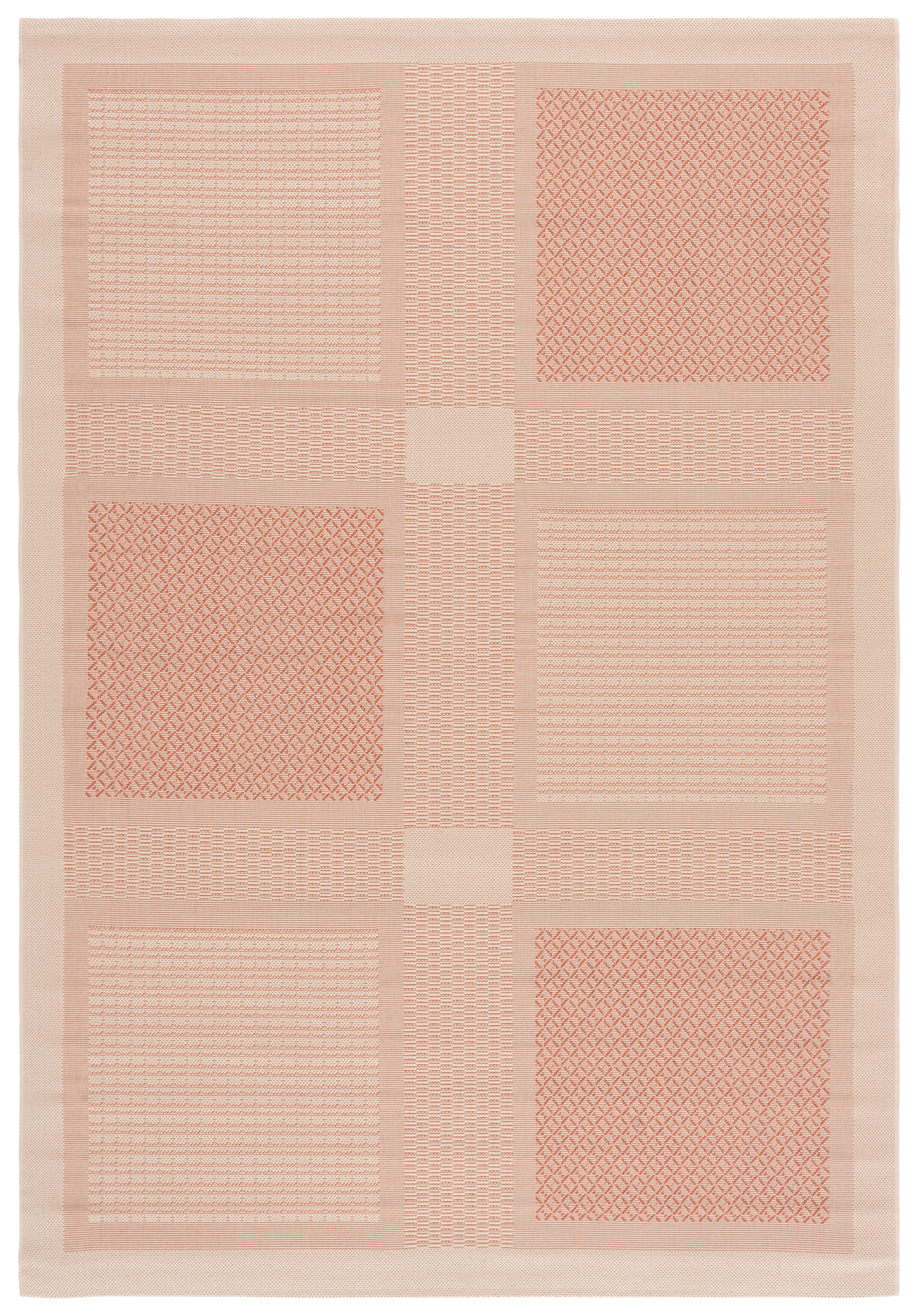 Safavieh Indoor / Outdoor Natural / Terracotta Area Rugs – CY1928-3201
