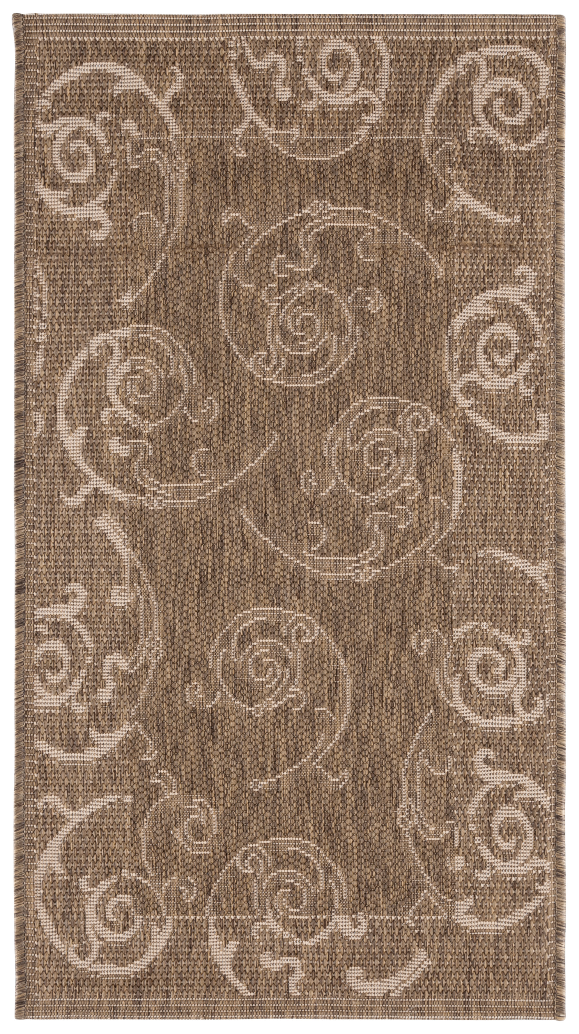 Safavieh Indoor / Outdoor Brown / Natural Area Rugs – CY2665-3009