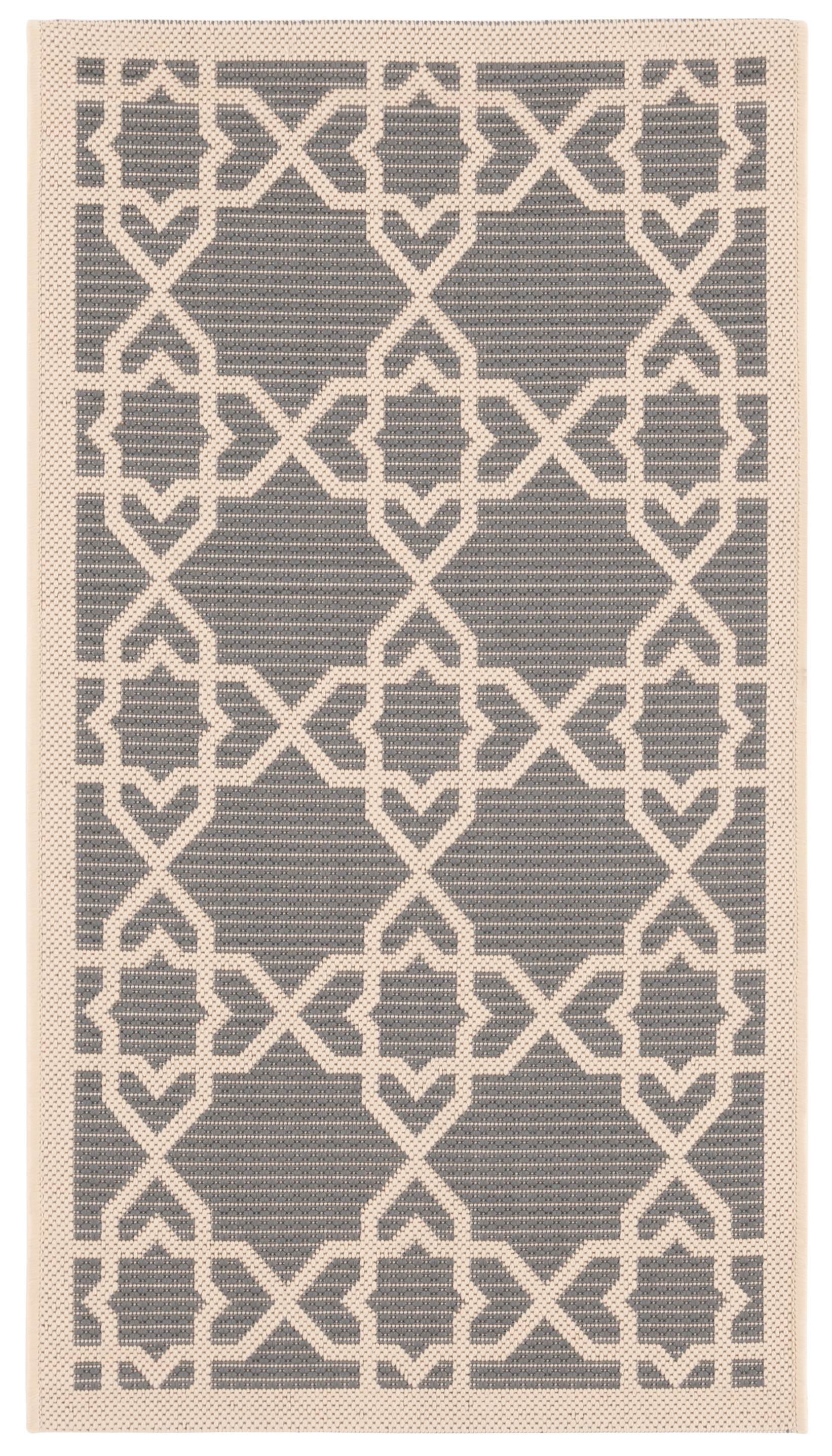 Safavieh Indoor / Outdoor Grey / Beige Area Rugs - CY6032-246 - Picture 2 of 17