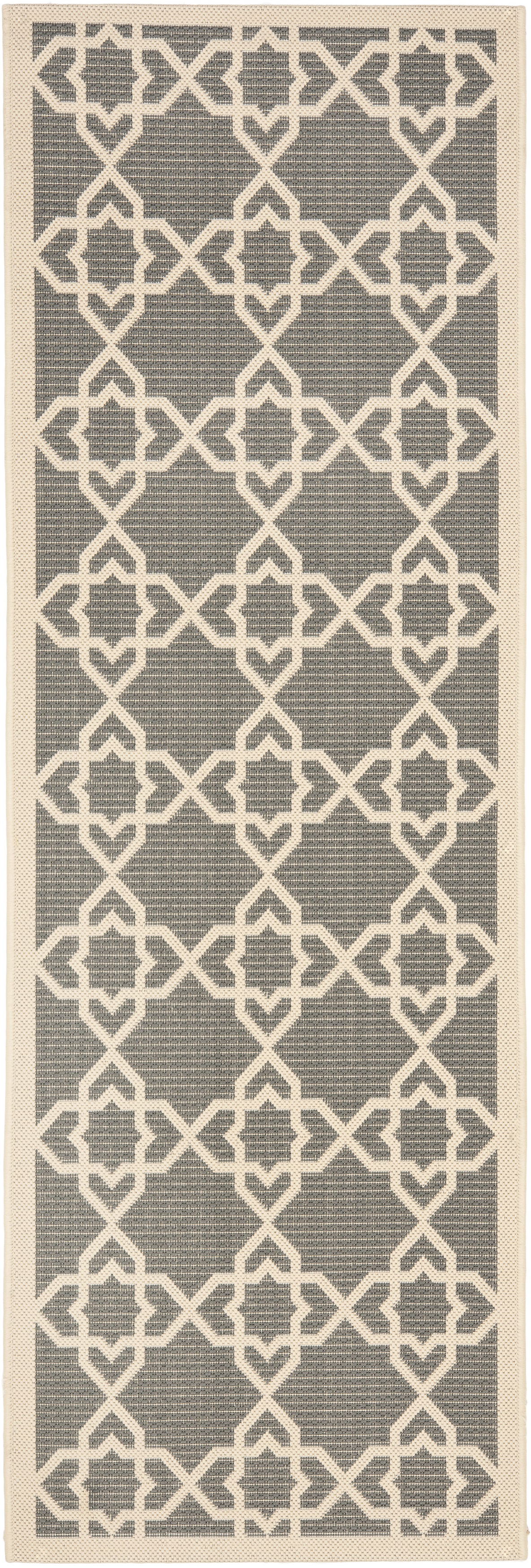 Safavieh Indoor / Outdoor Grey / Beige Area Rugs - CY6032-246 - Picture 3 of 17