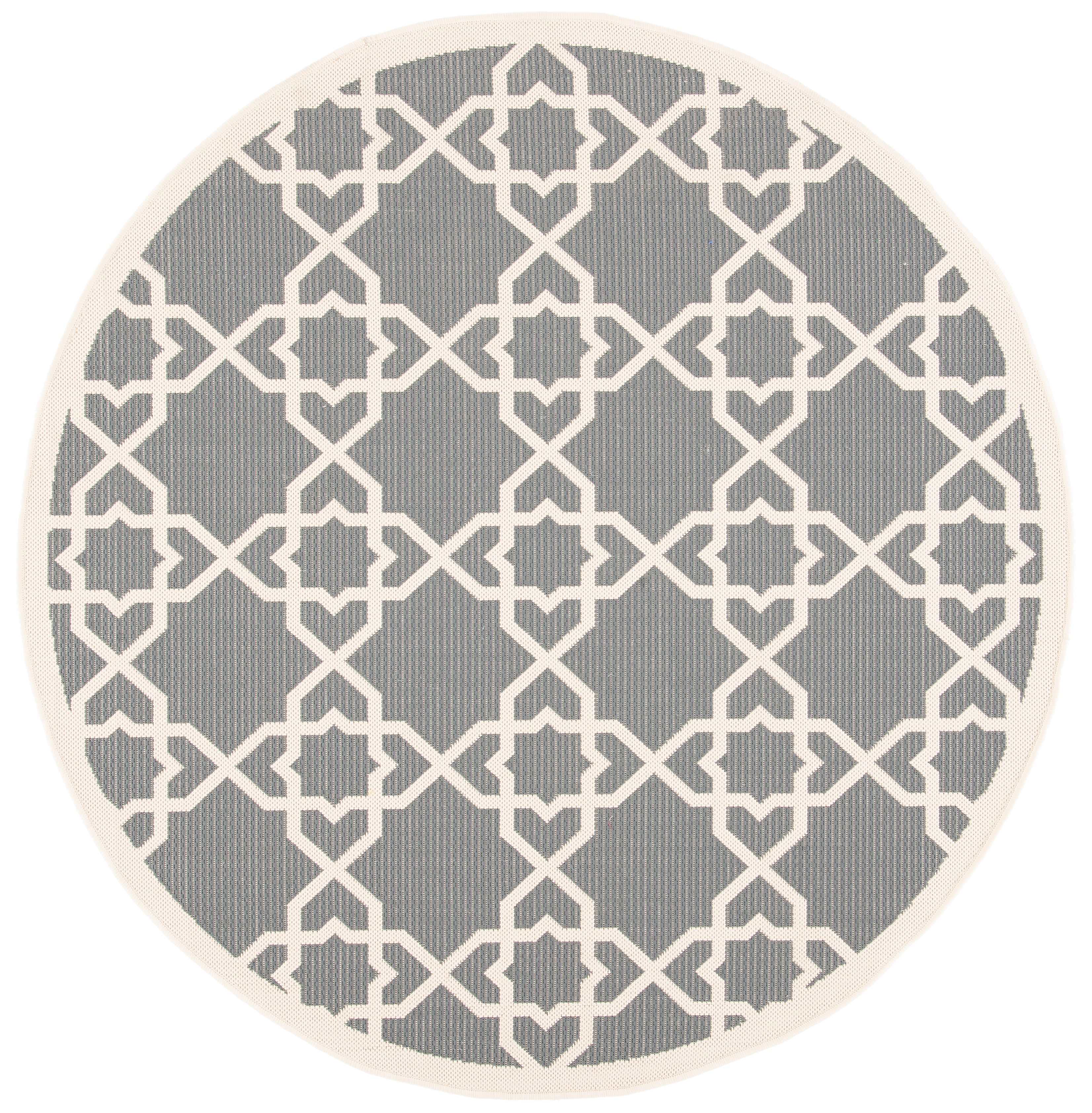 Safavieh Indoor / Outdoor Grey / Beige Area Rugs - CY6032-246 - Picture 10 of 17