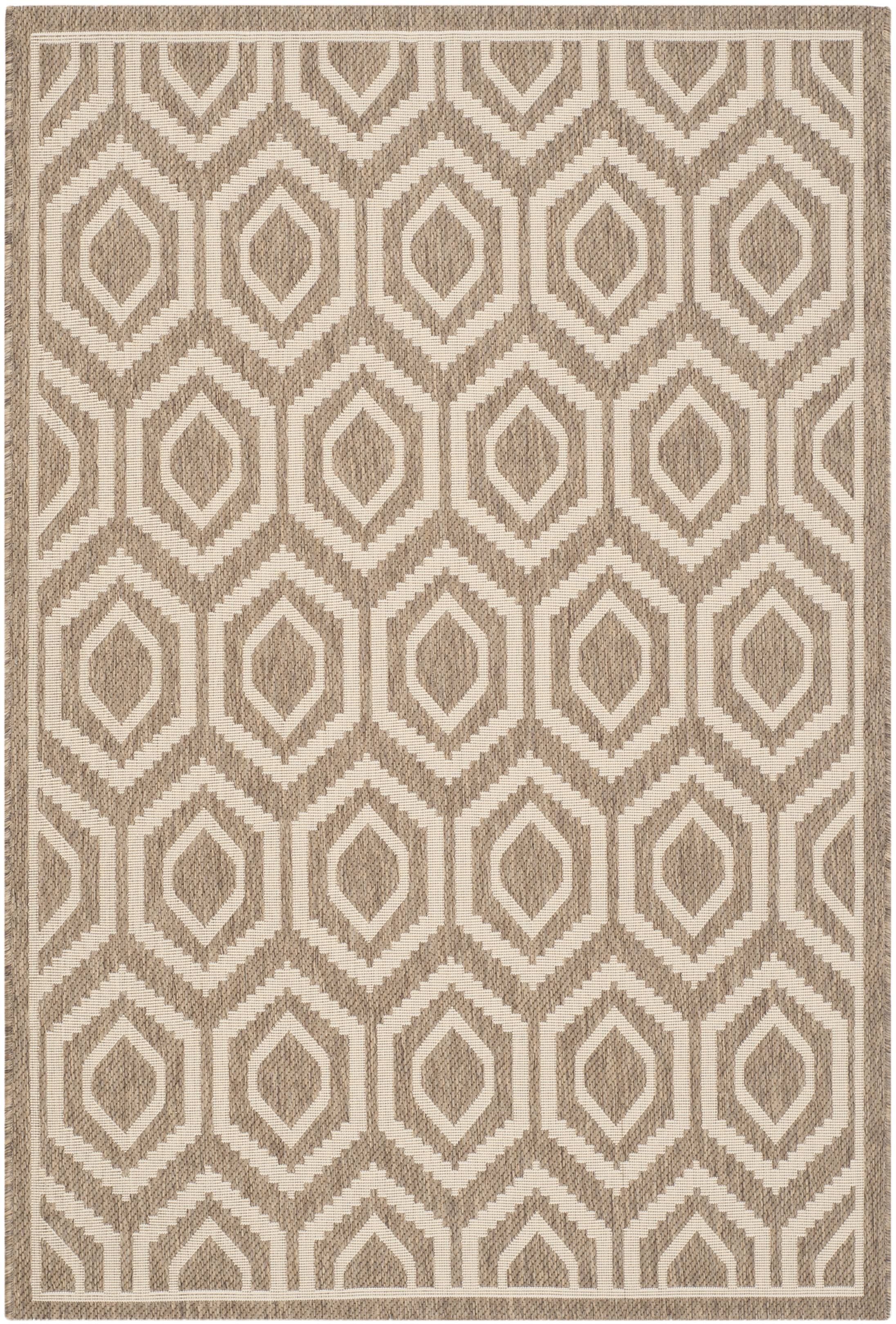 Safavieh Indoor / Outdoor Brown / Beige Area Rugs – CY6902-242
