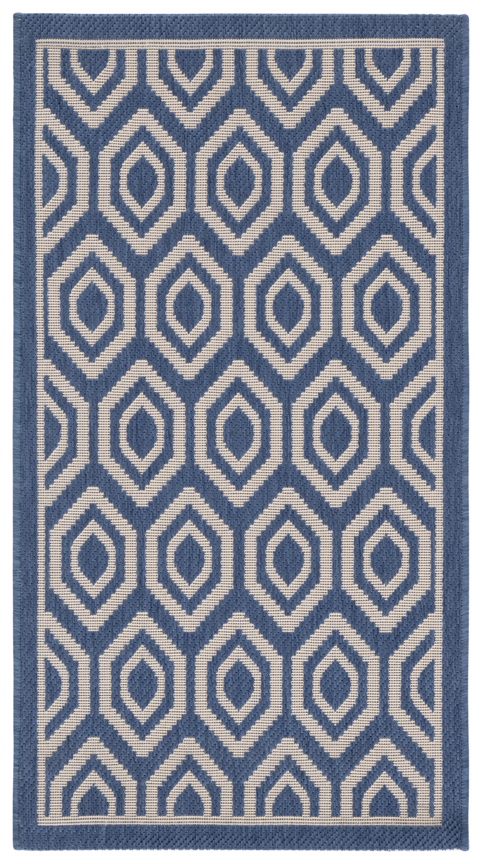 Safavieh Indoor / Outdoor Blue / Beige Area Rugs – CY6902-243