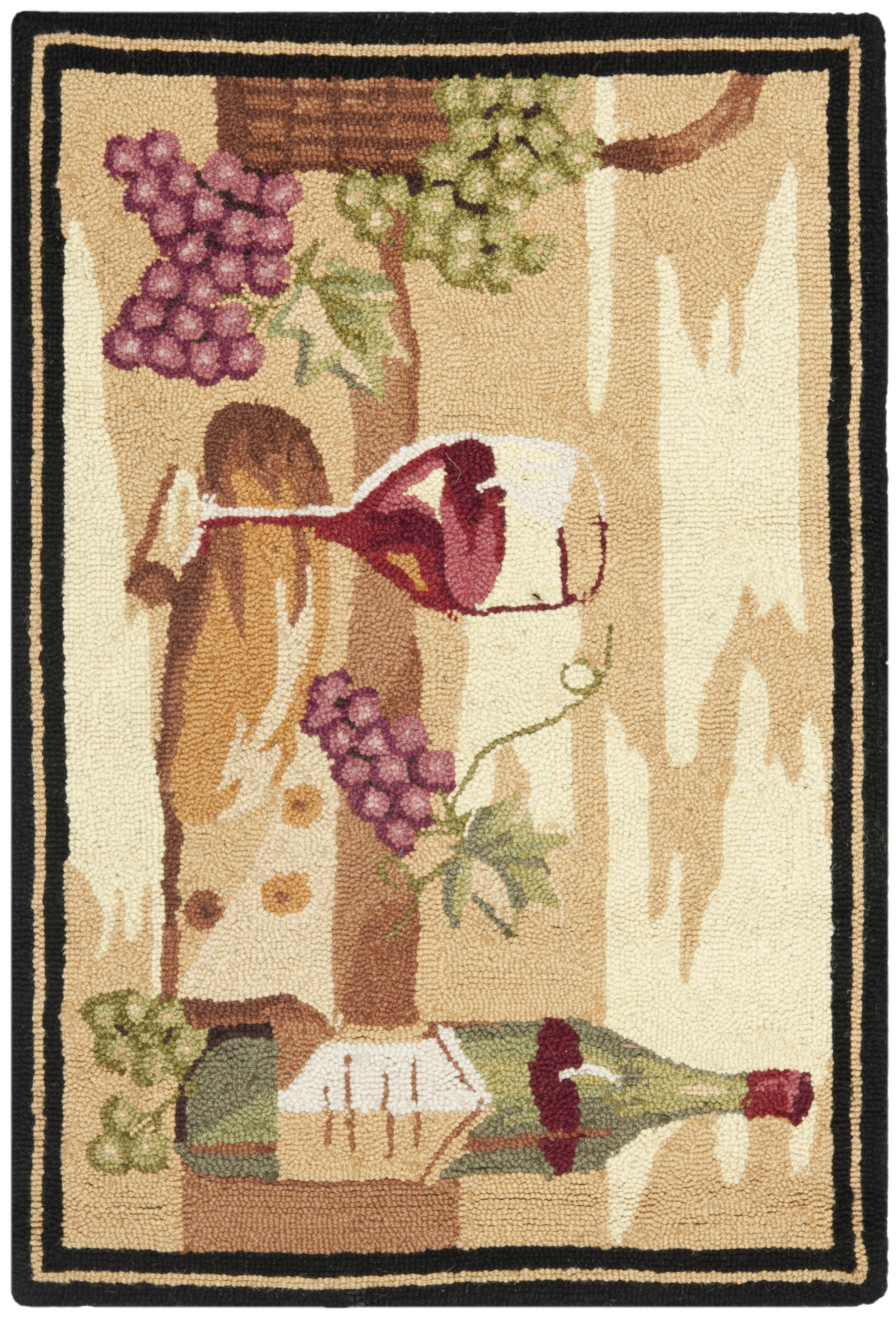 Safavieh Chelsea GOLD / MULTI 1′-8″ X 2′-6″ Area Rug – HK254A-2