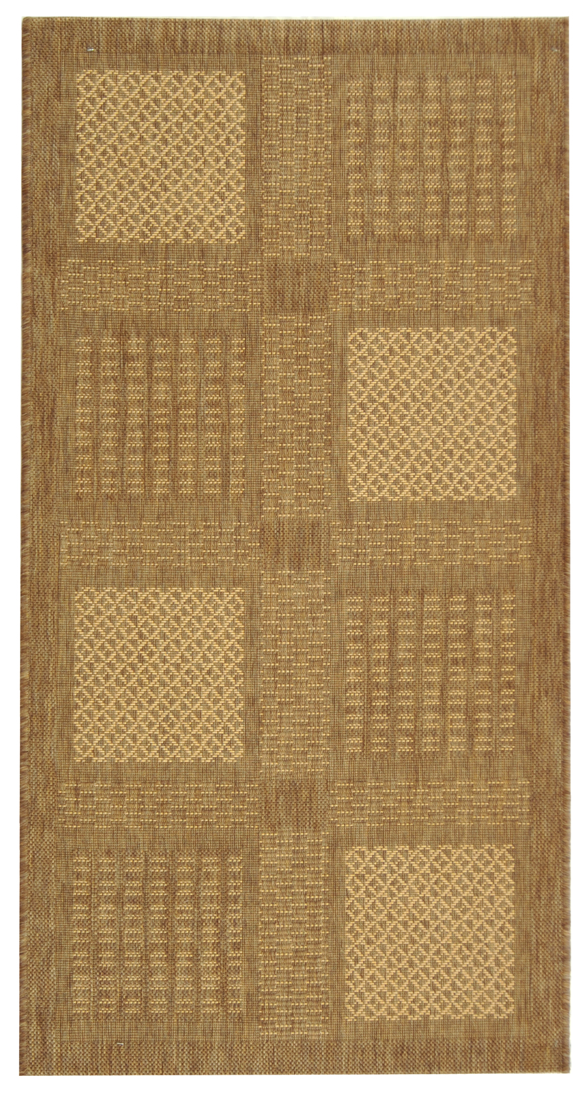 Safavieh Indoor / Outdoor Brown / Natural Area Rugs – CY1928-3009